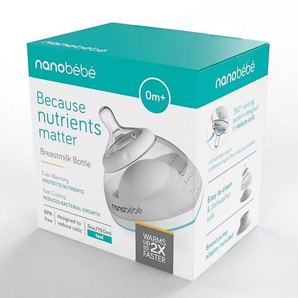 NEW Nanobebe Breastmilk Bottle